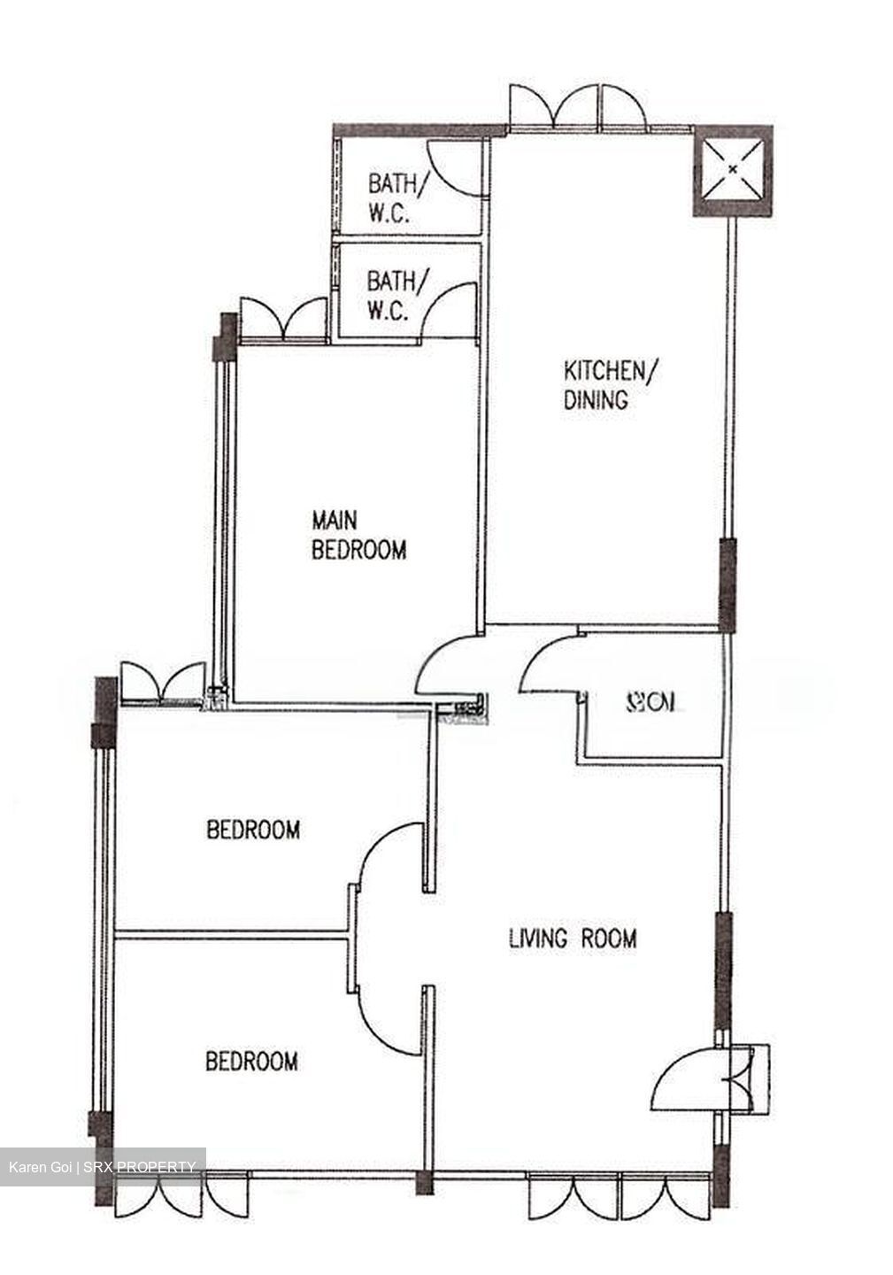 Blk 576 Cheng San Court (Ang Mo Kio), HDB 4 Rooms #539793901